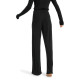 Roxy Γυναικείο παντελόνι Rise & Vibe New Rib Wide Leg Sport Trousers